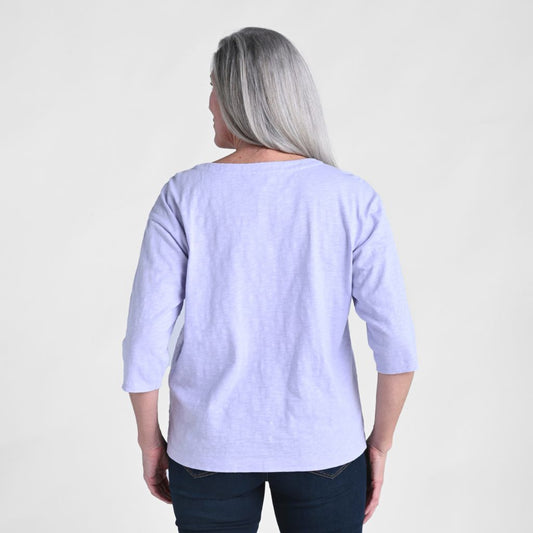 Purple Heather Back Detail Missy