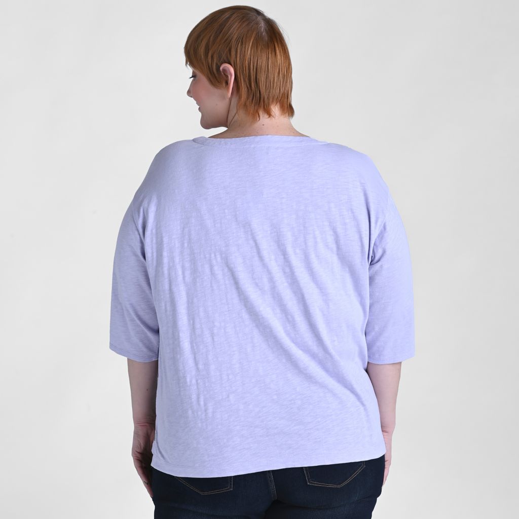 Purple Heather Back Detail Women