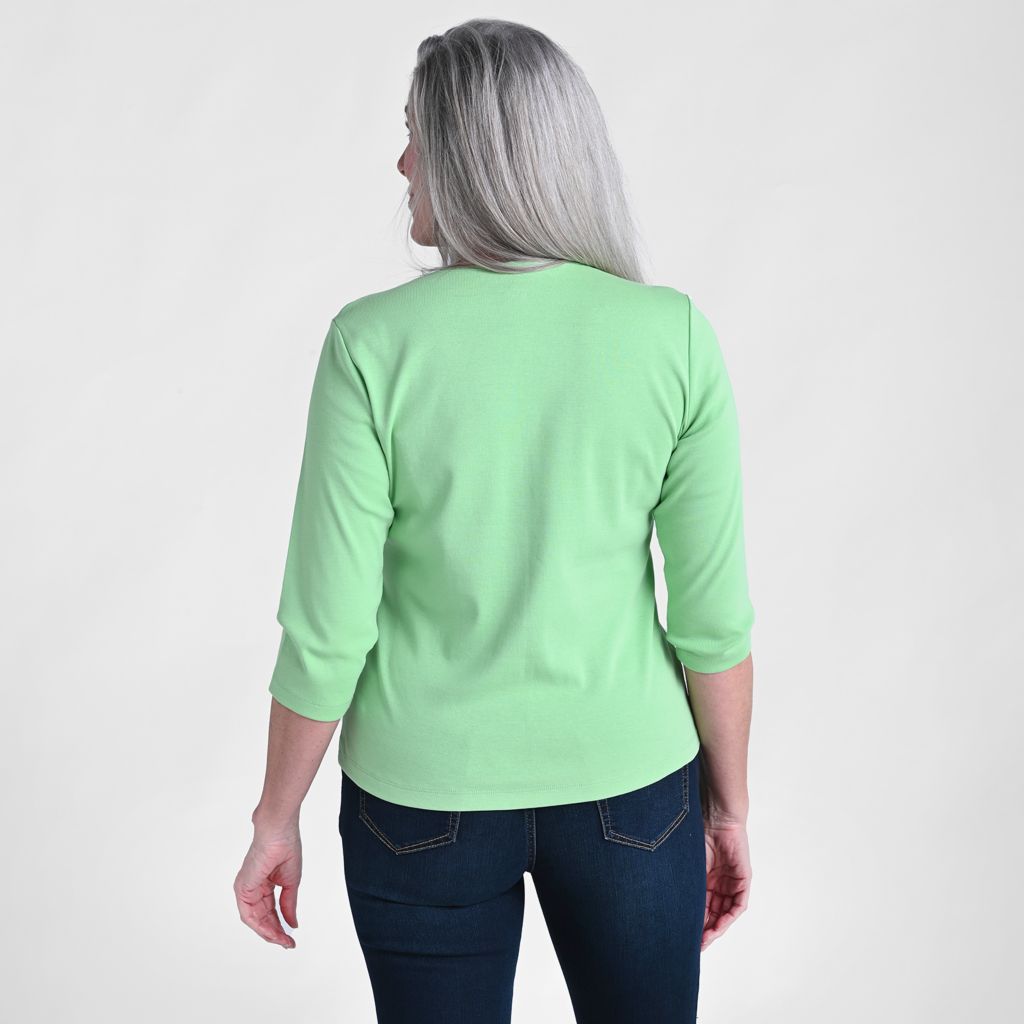 Green Clover Back Detail Missy