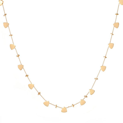 Scattered Shaped Charm Necklace