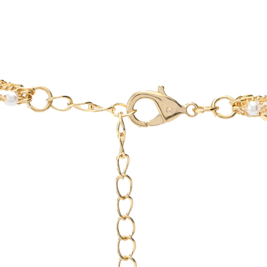 Pearl Detail Layered Necklace