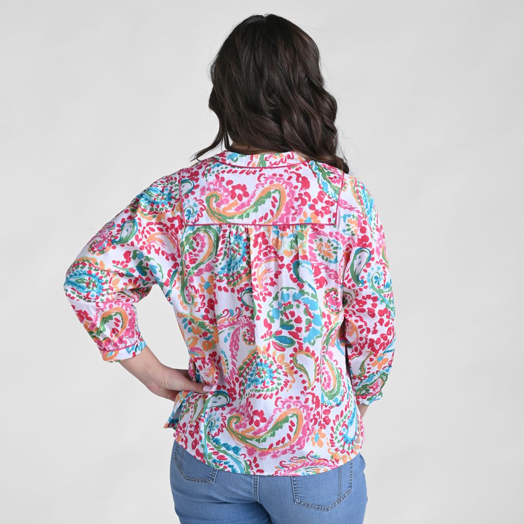 Bright White Back Detail Missy