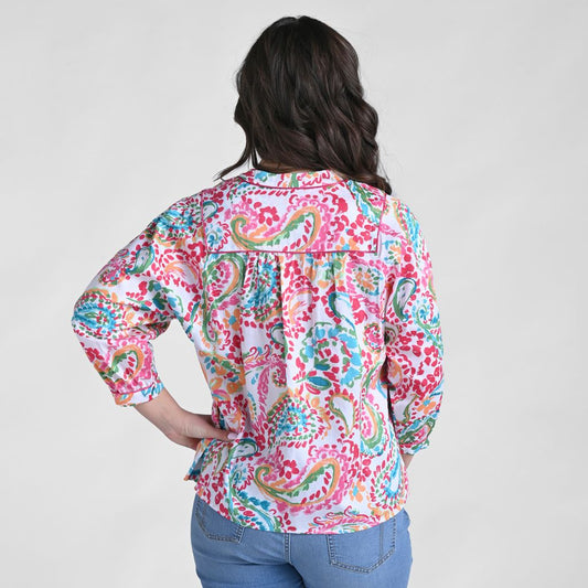 Bright White Back Detail Missy