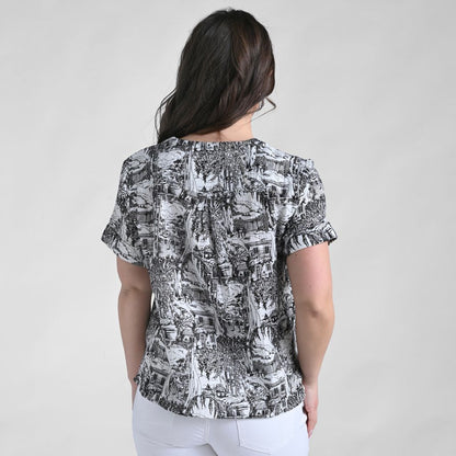 Marshmallow Back Detail Missy