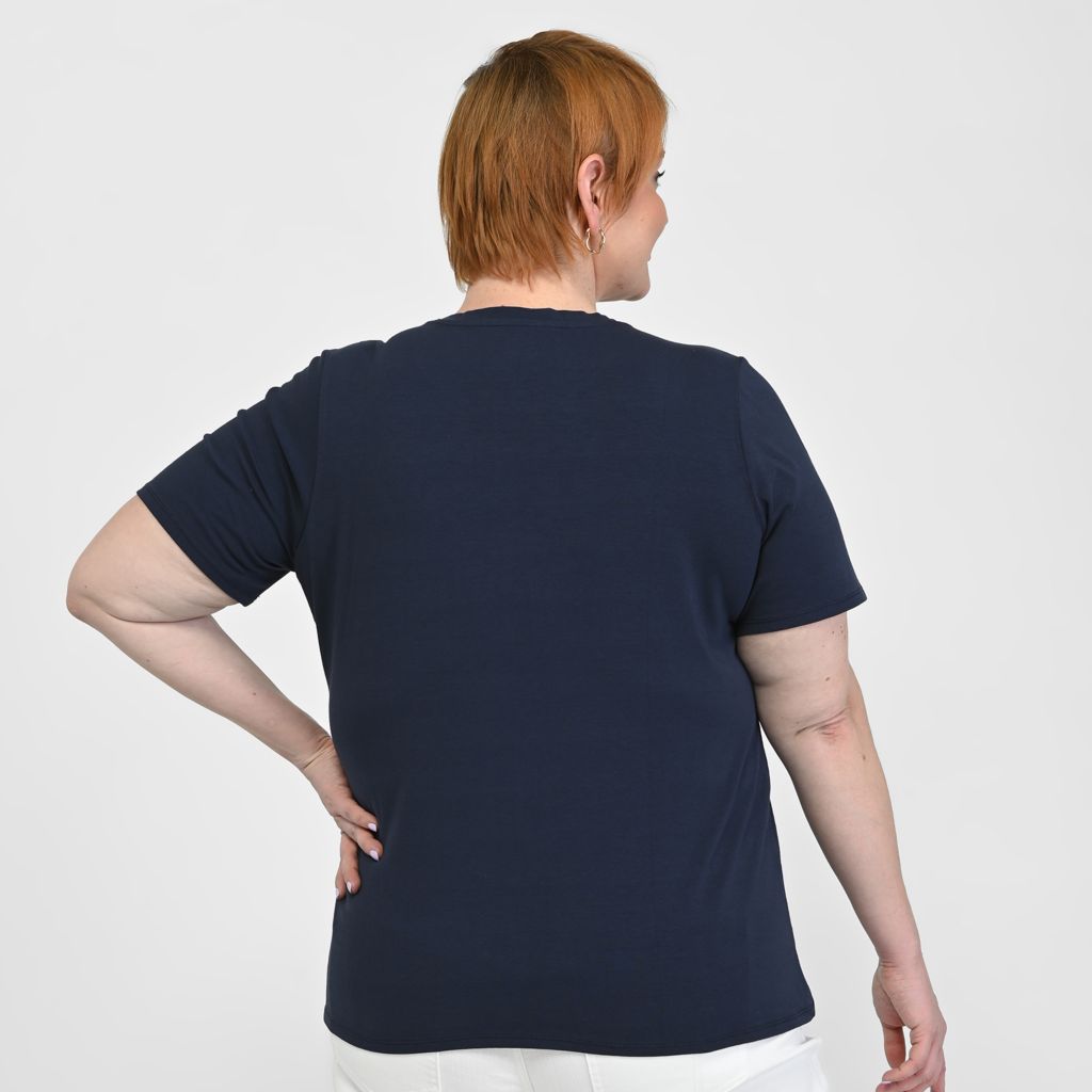 Navy Back Detail Women