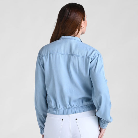 Light Wash Back Detail Missy