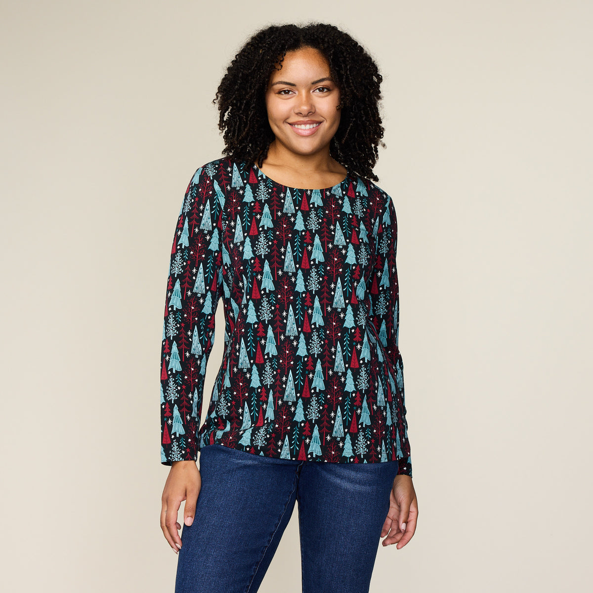 Black Front Detail Missy