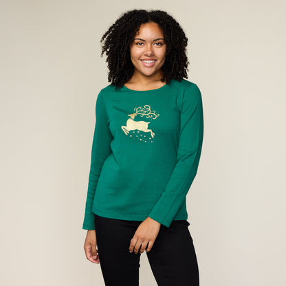 Evergreen Front Detail Missy