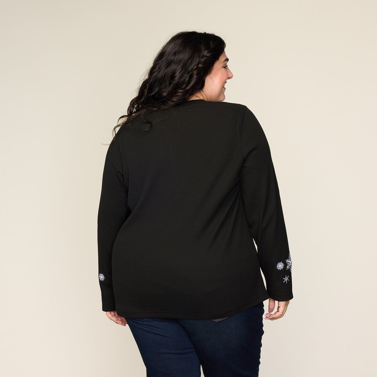 Black Back Detail Women
