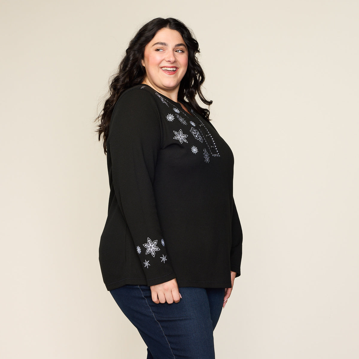 Black Side Detail Women