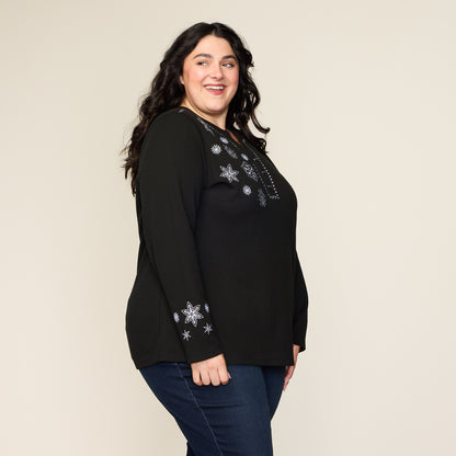 Black Side Detail Women