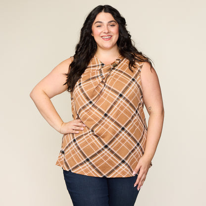 Cinnamon Swirl Front Detail Women
