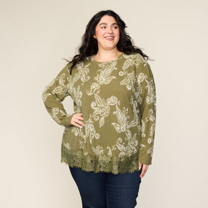 Green Moss Front Detail Women