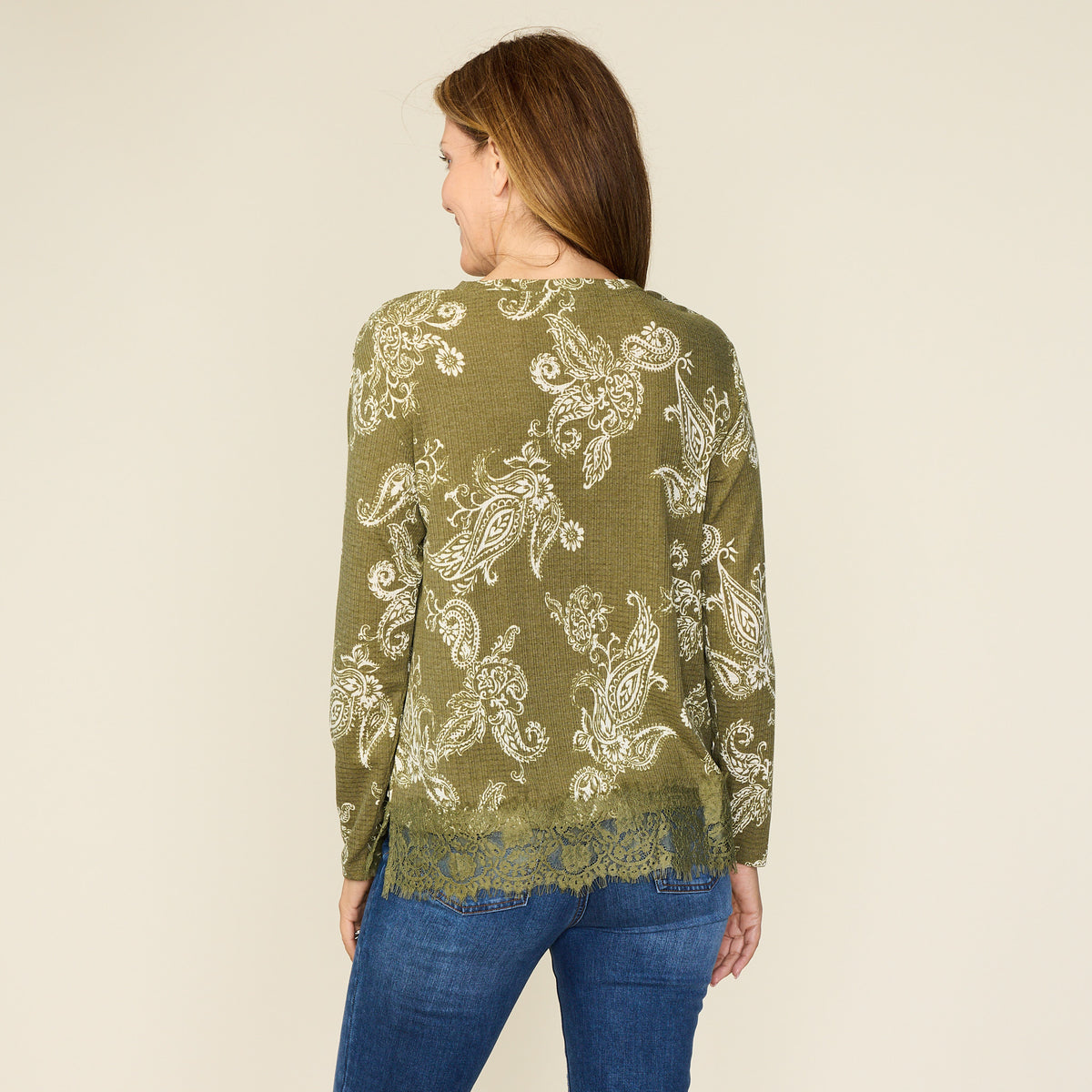 Green Moss Back Detail Missy