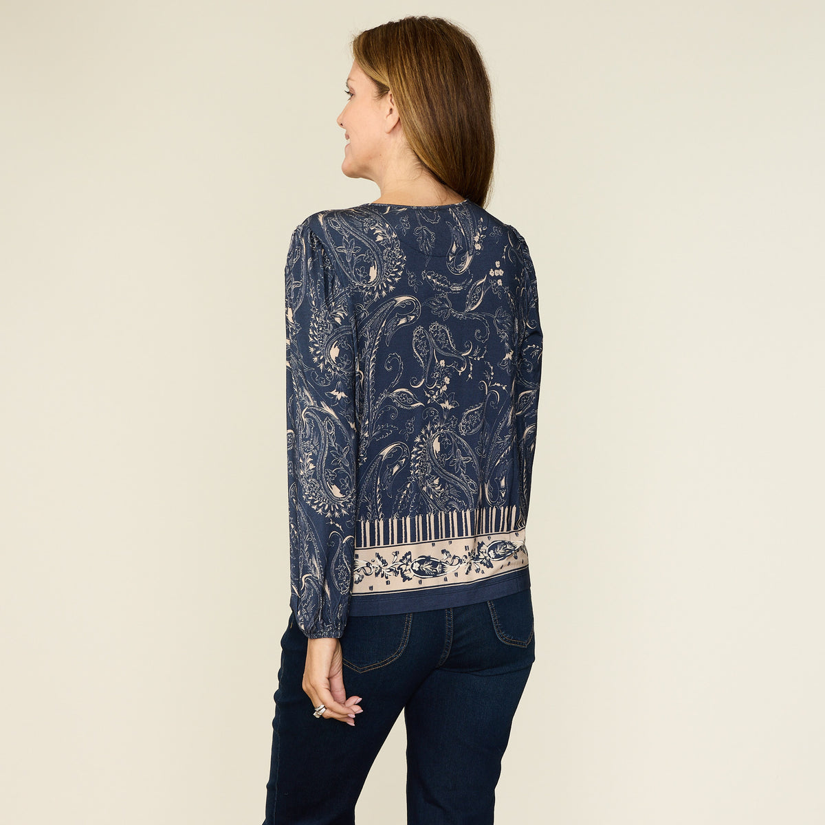 Navy Blazer Back Detail Missy