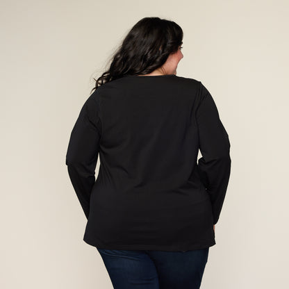 Black Back Detail Women