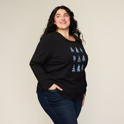 Black Side Detail Women