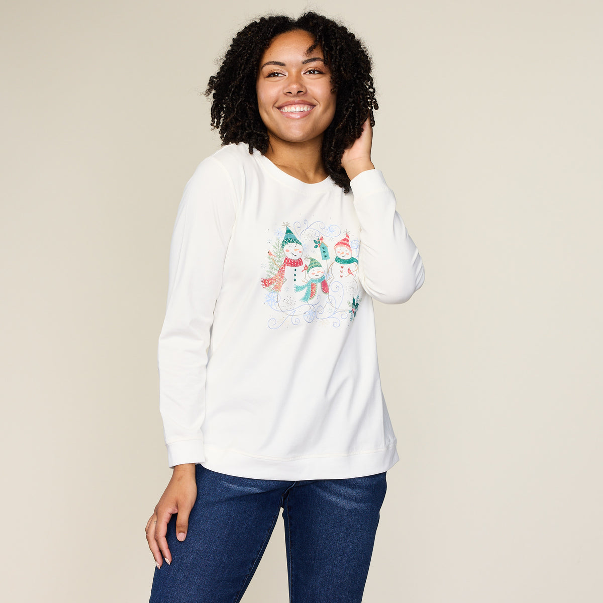 Marshmallow Front Detail Missy