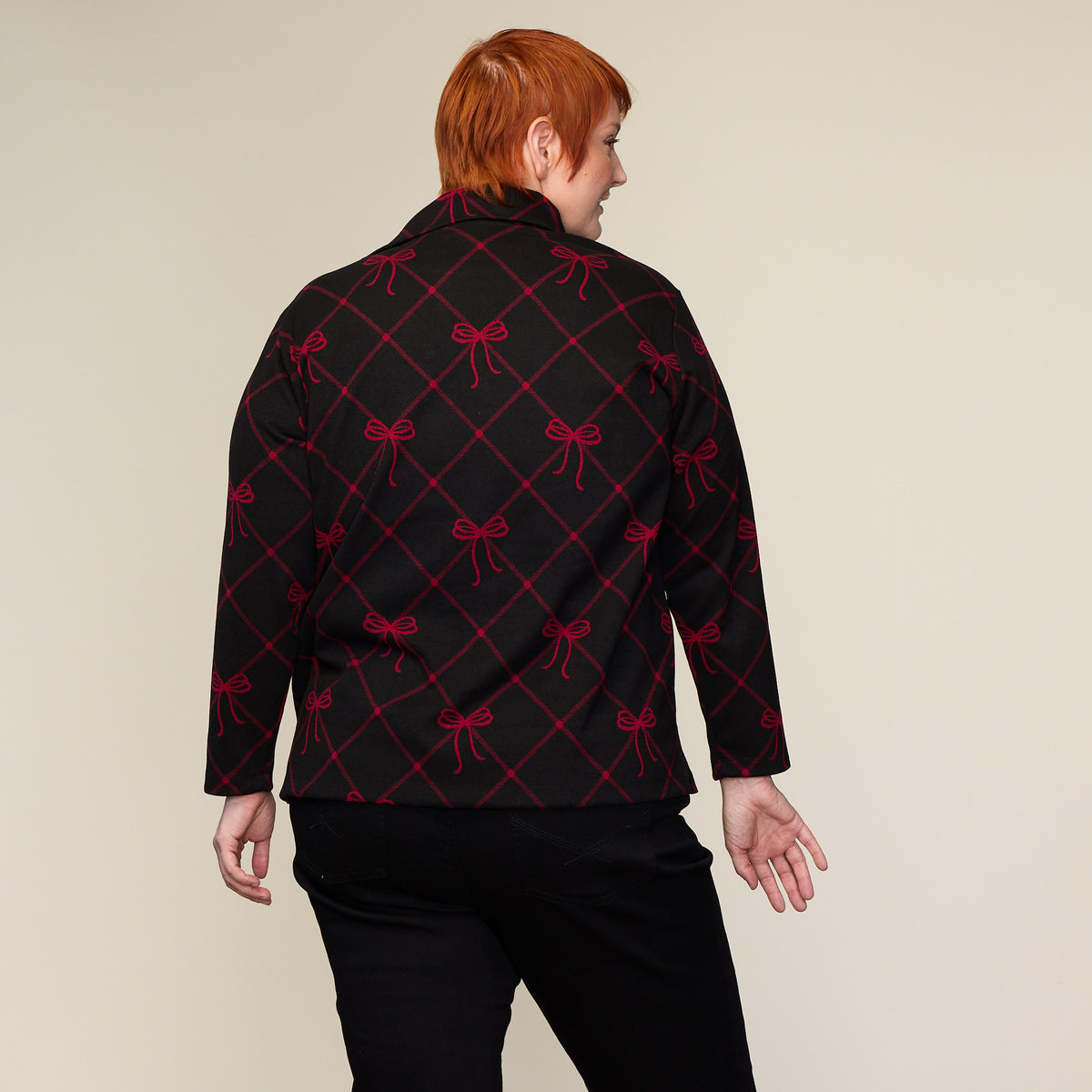 Black Back Detail Women