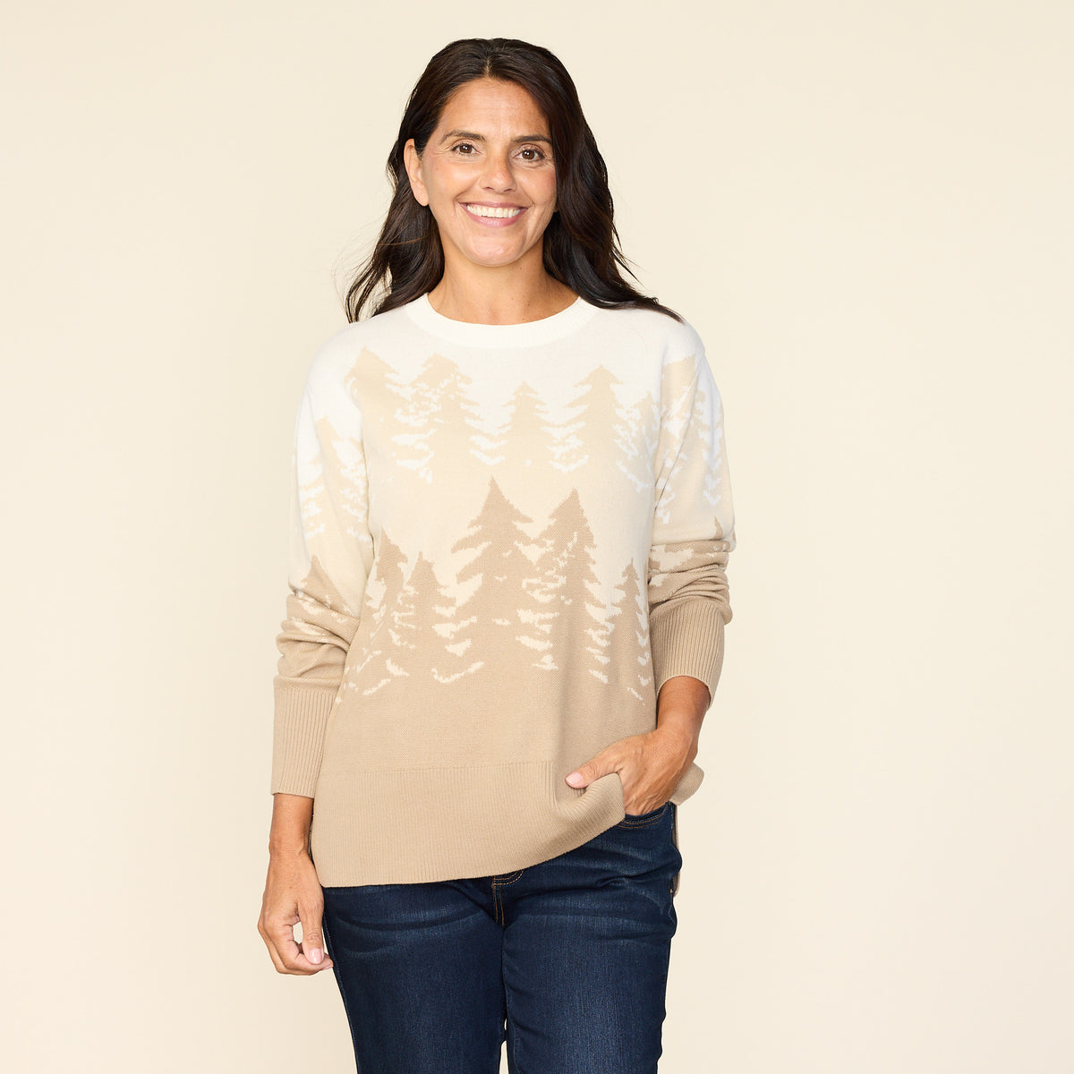 Nomad Khaki Front Detail Missy