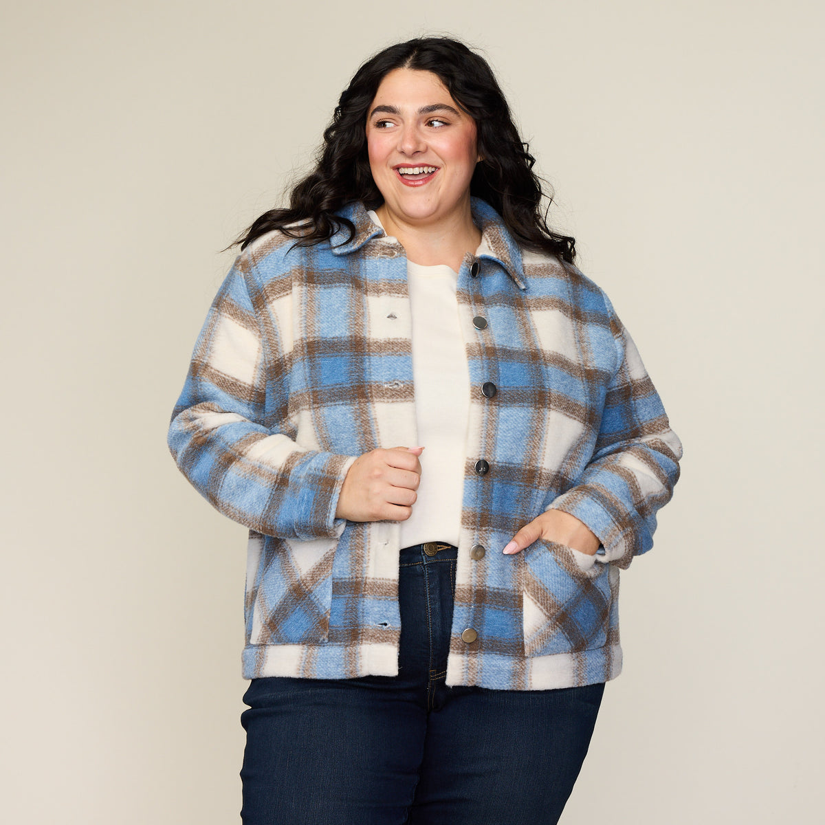 Skyway Blue Front Detail Women