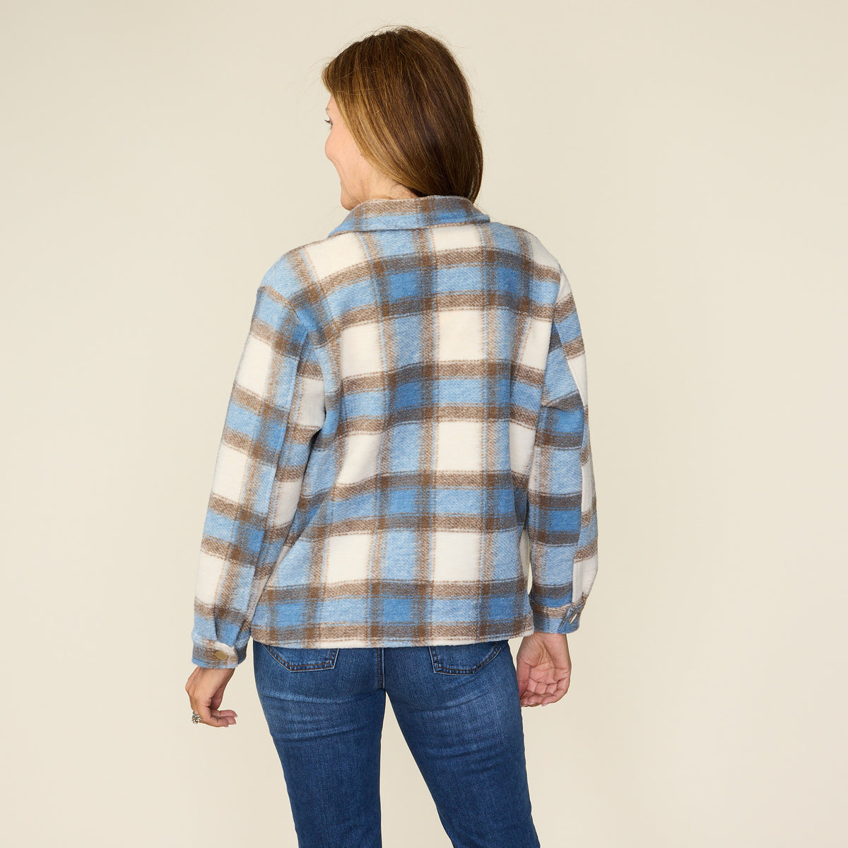 Skyway Blue Back Detail Missy