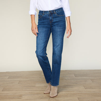 Dark Wash Front Detail Missy