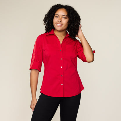 Tango Red Front Detail Missy