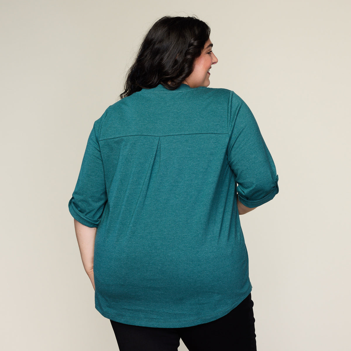 Heathered Oceanside Back Detail Women