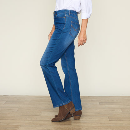 Medium Stonewash Side Detail Missy