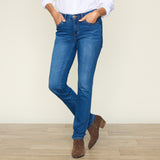 Medium Stonewash Front Detail Missy