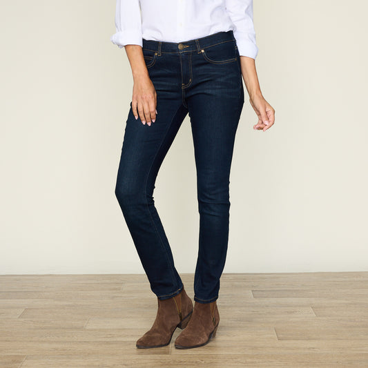 Dark Stonewash Front Detail Missy