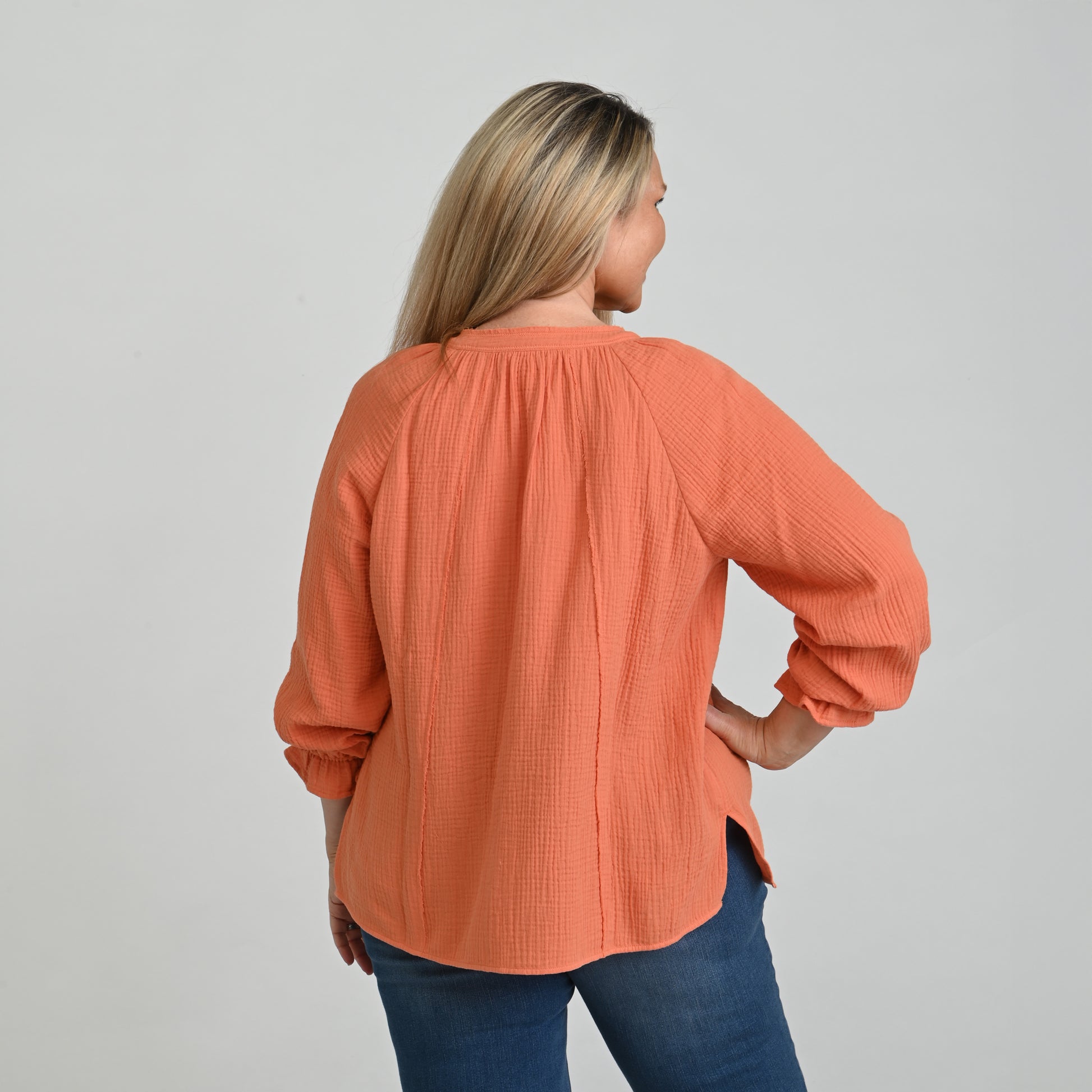 Dusted Clay Back Detail Women