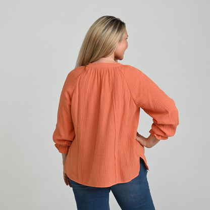 Dusted Clay Back Detail Women