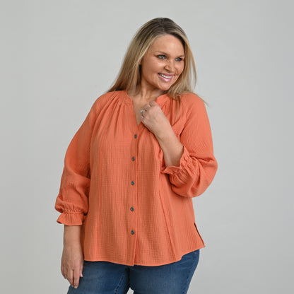 Dusted Clay Front Detail Women