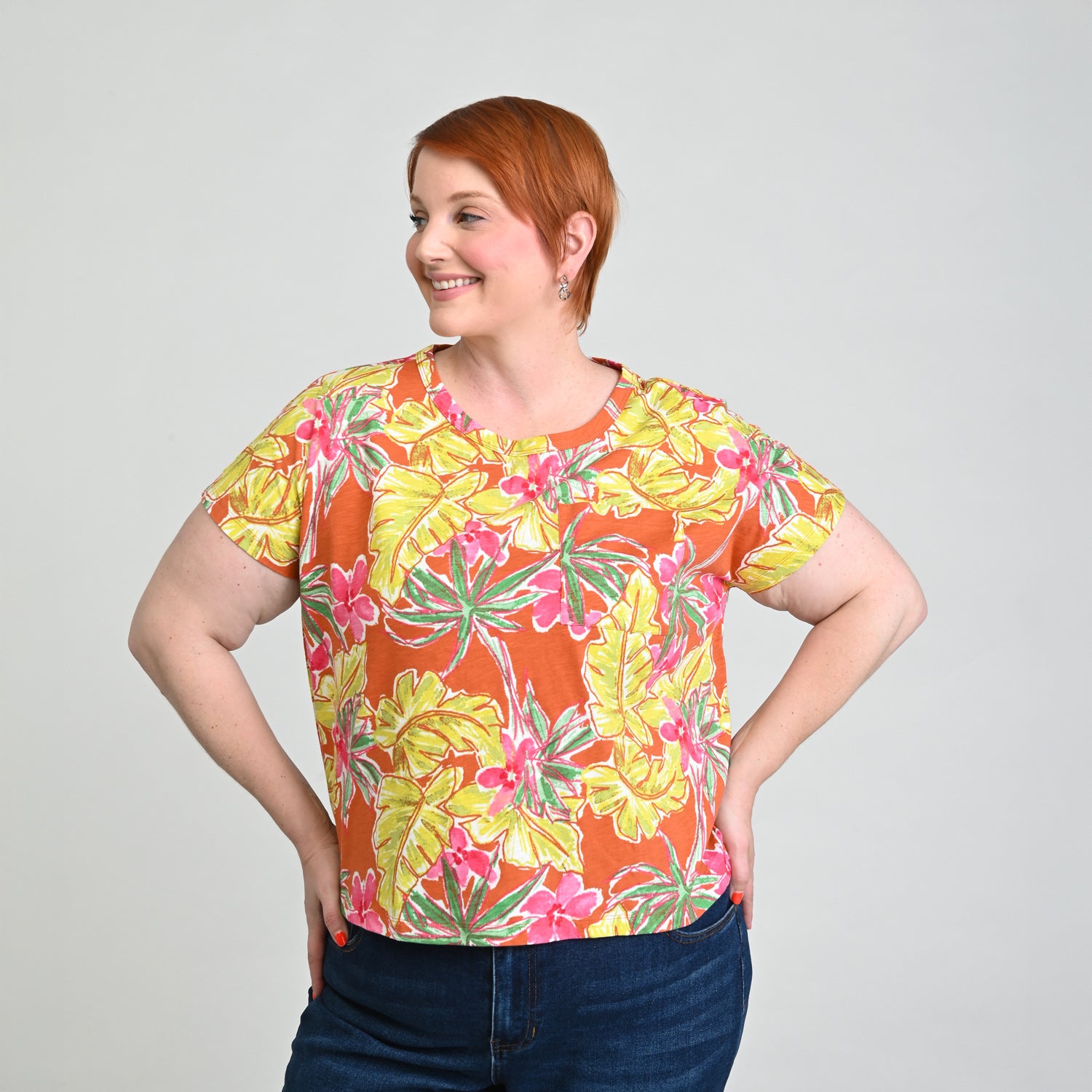 Burnt Ochre Front Detail Women