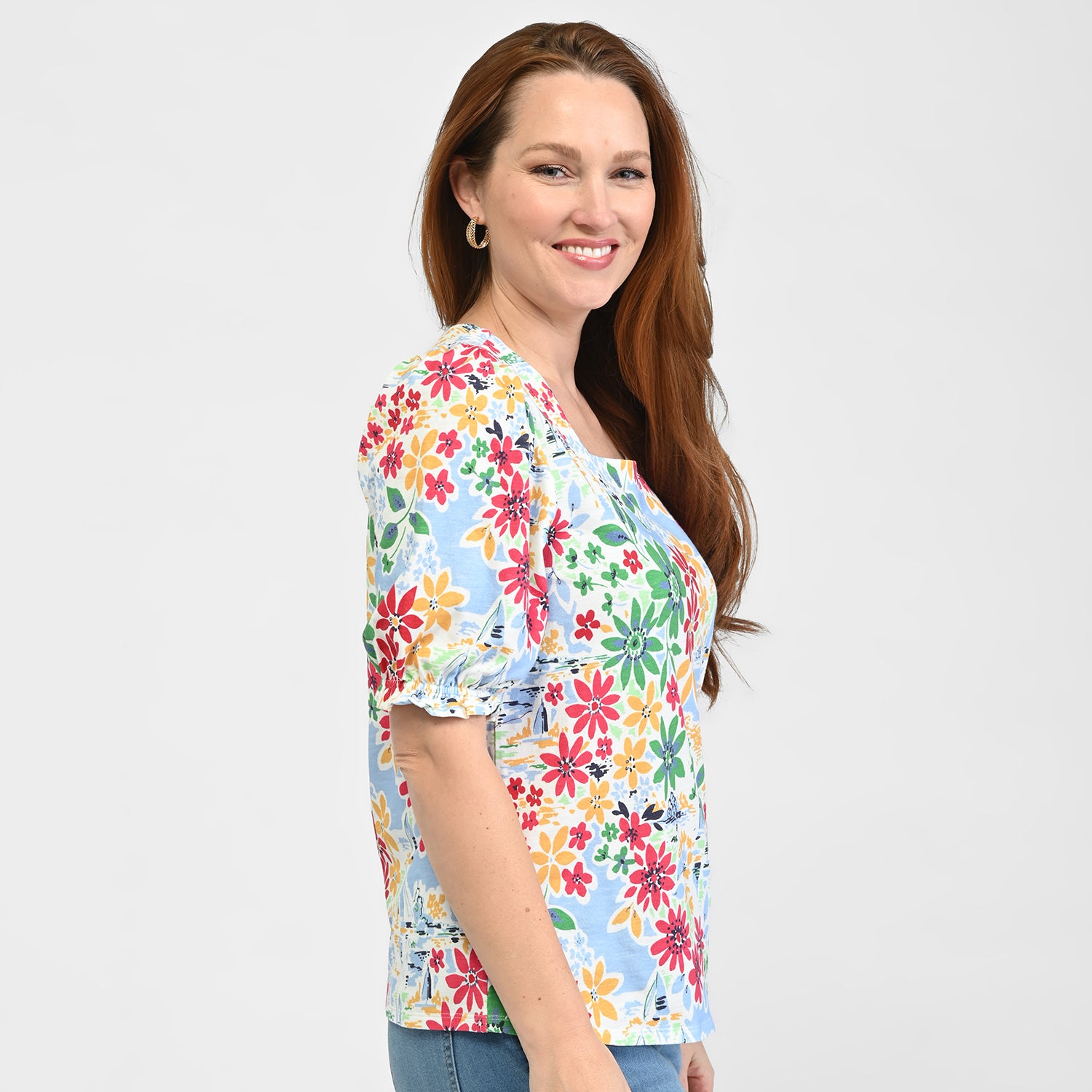 Chambray Blue Side Detail Missy