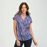 Blue Multi Front Detail Missy