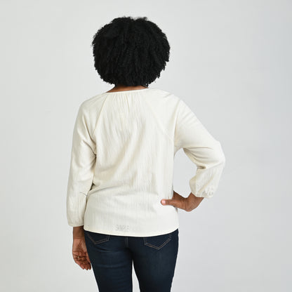 Oatmeal Back Detail Missy