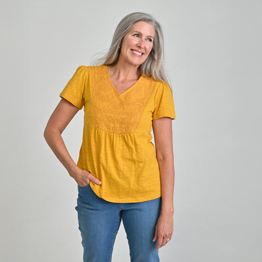 Golden Rod Front Detail Missy