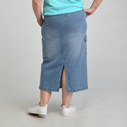 Medium Stonewash Back Detail Women