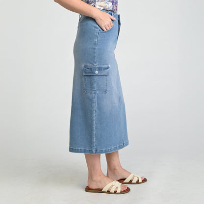 Medium Stonewash Side Detail Missy