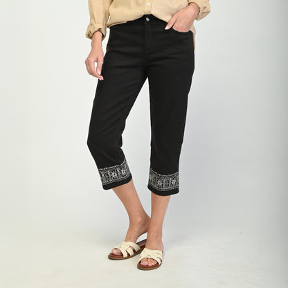 Black Front Detail Missy