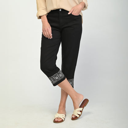 Black Front Detail Missy
