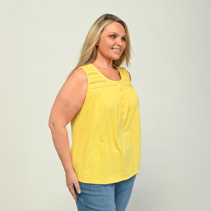 Sunny Day Yellow Side Detail Women