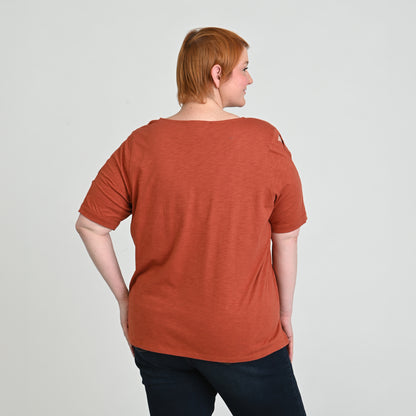 Fired Clay Back Detail Women