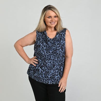 Atmosphere Blue Front Detail Women