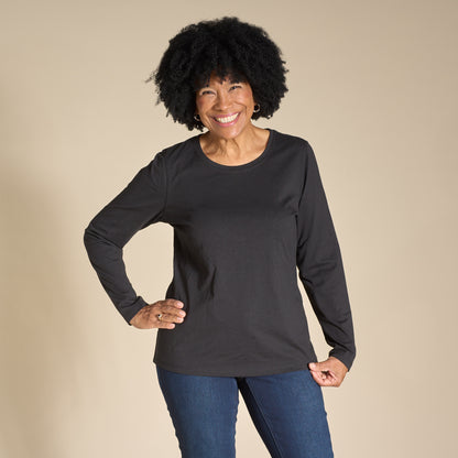 Black Front Detail Missy
