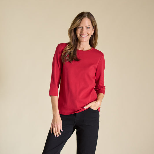 Scooter Red Front Detail Missy