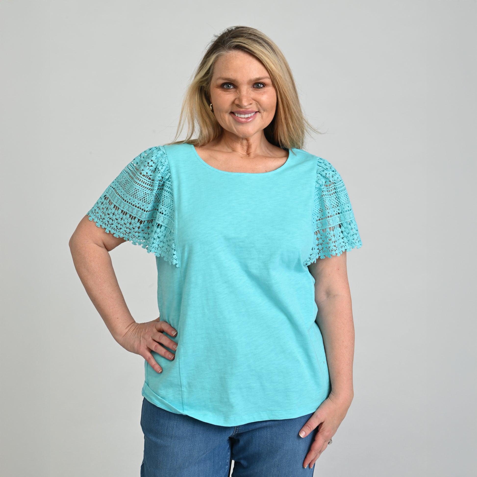 Blue Radiance Front Detail Women
